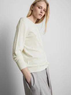 Basic-Cardigan mit Rundhalsausschnitt
