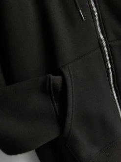 Basic Hoodie mit Reißverschluss