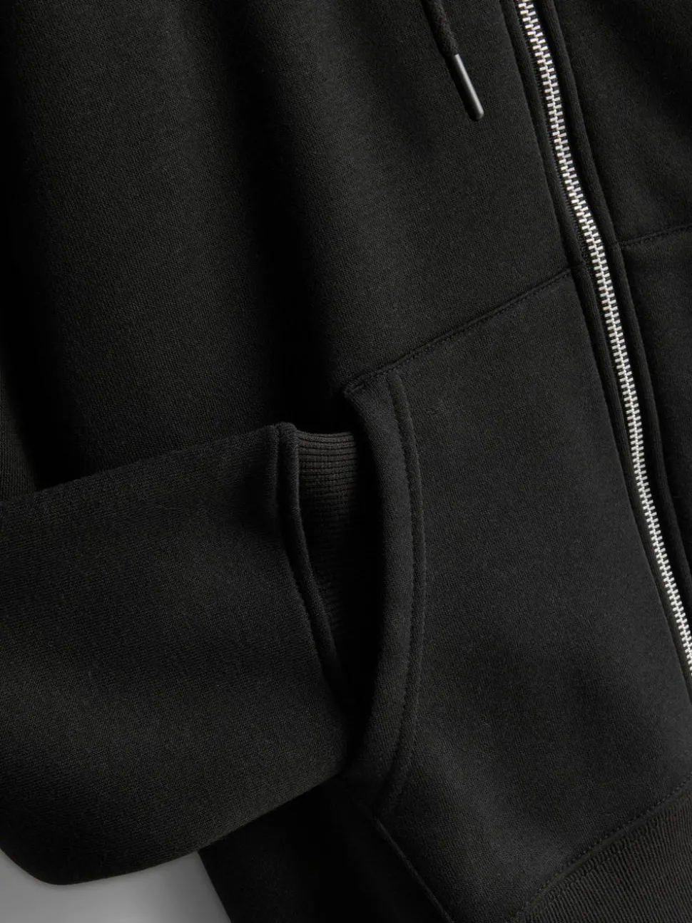 Basic Hoodie mit Reißverschluss