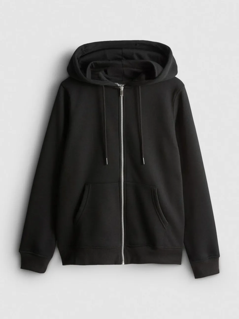 Basic Hoodie mit Reißverschluss