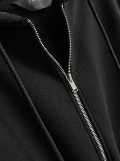 Basic Hoodie mit Reißverschluss