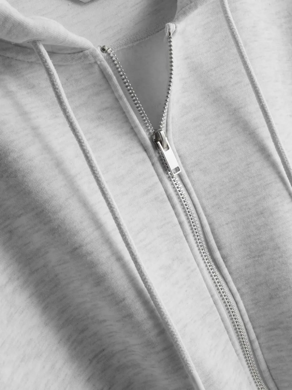 Basic Hoodie mit Reißverschluss