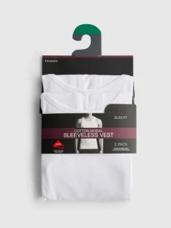 Basic-Trägershirts, 2er-Pack