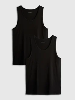 Basic-Trägershirts, 2er-Pack