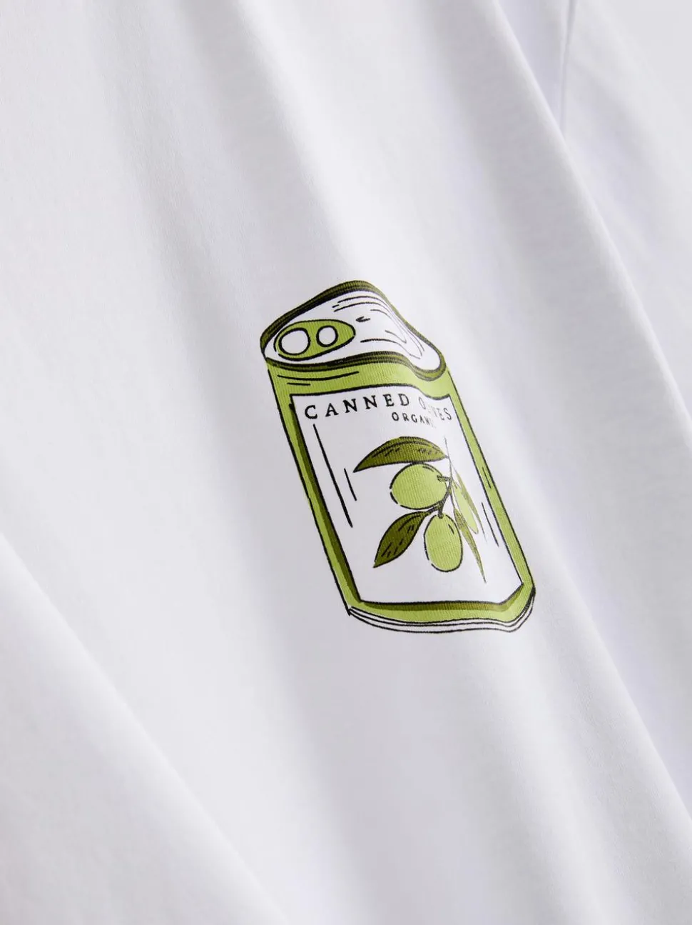 Baumwoll-Schlafanzug mit Rundhalsausschnitt und Print