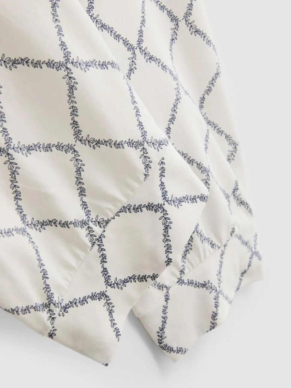 Baumwoll-Schlafanzug mit Sweatshirt und Print