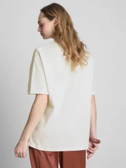 Baumwoll-T-Shirt im Oversized-Look