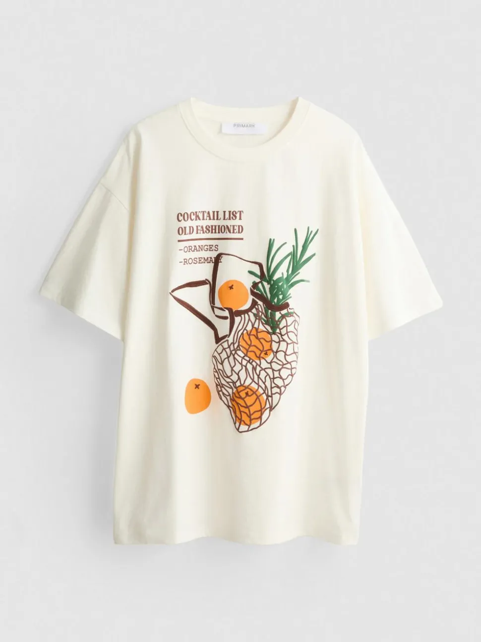 Baumwoll-T-Shirt im Oversized-Look
