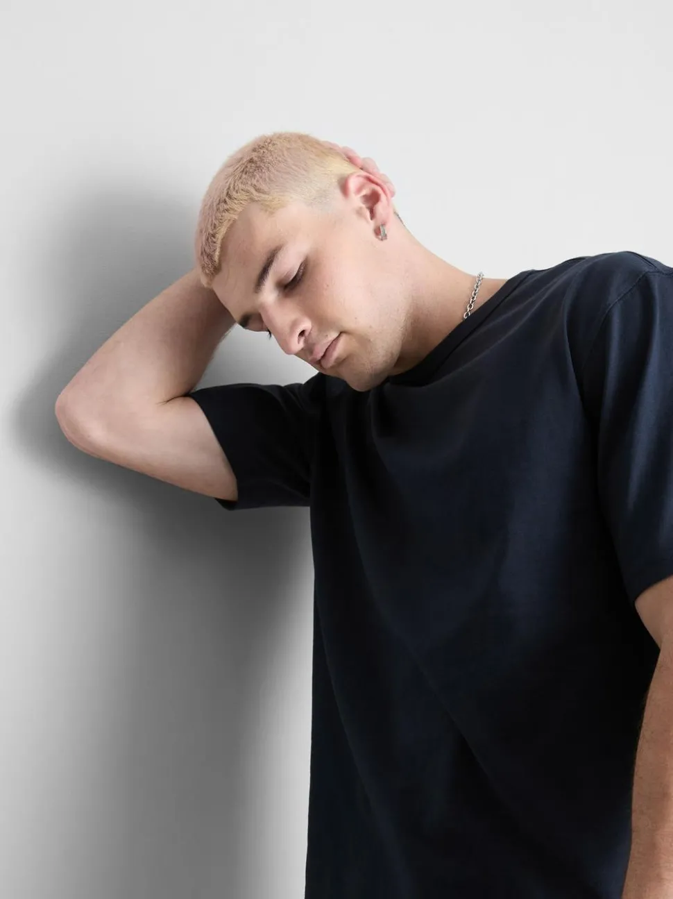 Baumwoll-T-Shirt in lässiger Passform