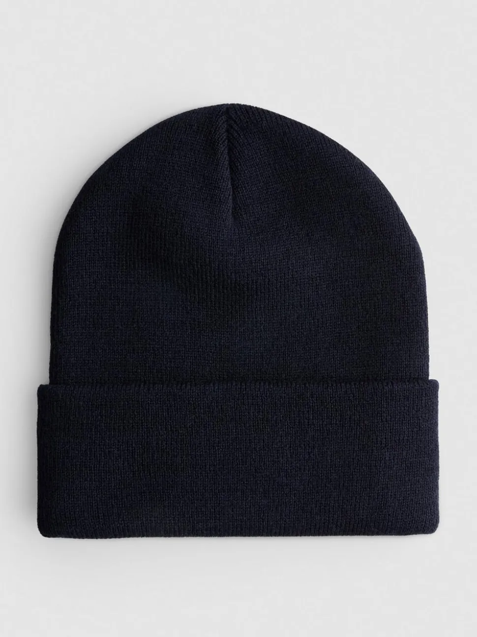 Beanie-Mütze mit breitem Umschlag
