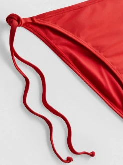 Bedruckte Bikinihosen zum seitlichen Binden, 2er-Pack