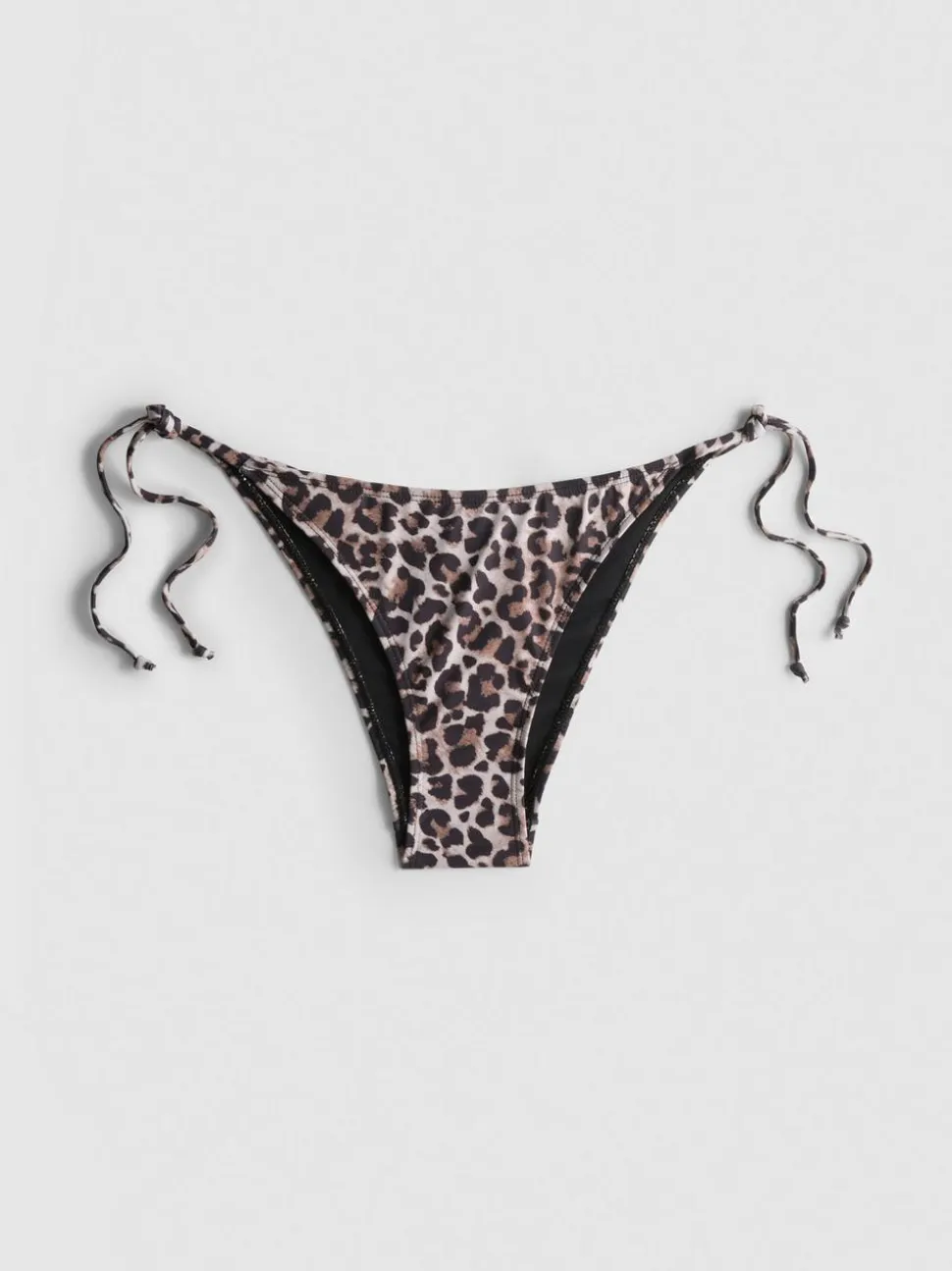 Bedruckte Bikinihose zum seitlichen Binden