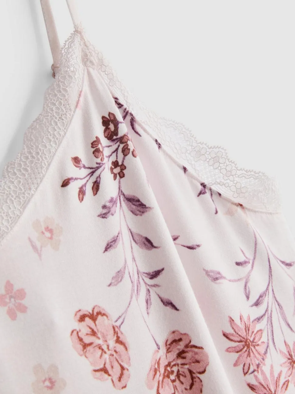 Bedrucktes Nachtkleid mit hohem Modalanteil