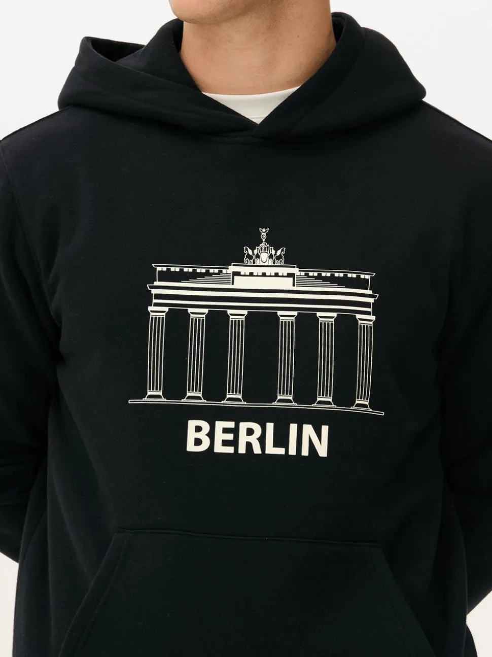 „Berlin“ Hoodie mit Grafik