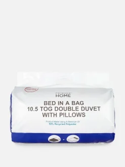 Bettdecke mit Kissen, 10,5 Tog, Doppelbett