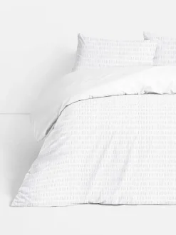 Bettwäscheset aus Seersucker, Doppelbett