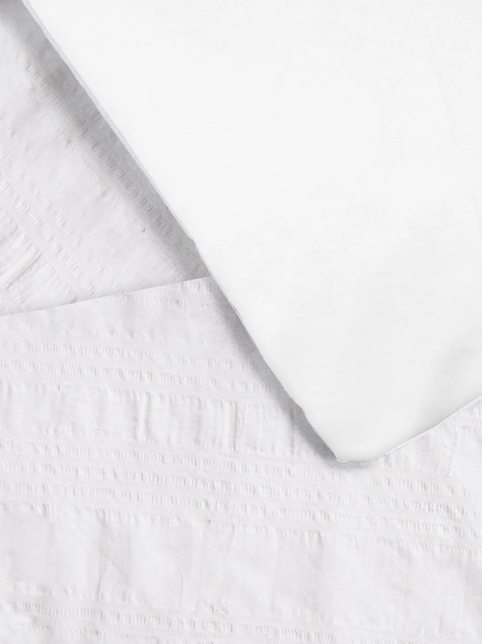 Bettwäscheset aus Seersucker, Einzelbett