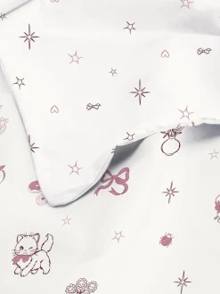 Bettwäscheset mit Katzenmotiv, Doppelbett
