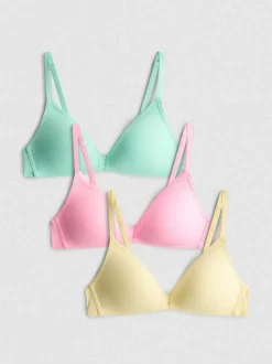 Bügellose BHs, 3er-Pack