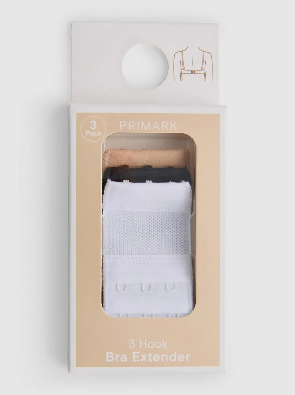 BH-Verlängerungen mit 3 Haken, 3er-Pack