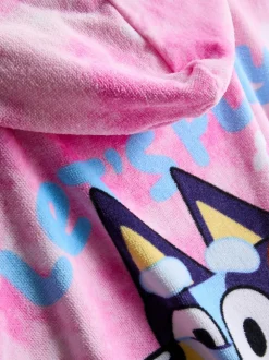 „Bluey“ Frottee-Poncho mit Kapuze