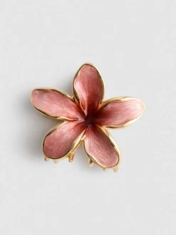 Blumenförmige Haarklammer