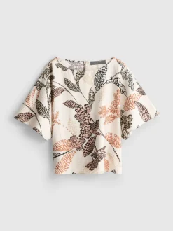 Bluse mit Print