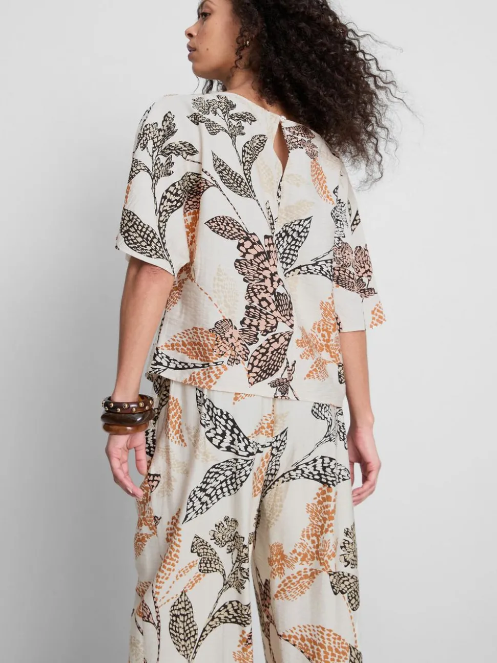 Bluse mit Print