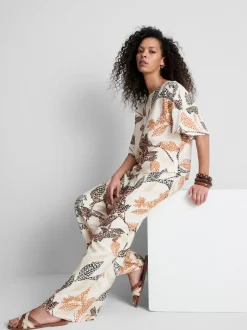 Bluse mit Print