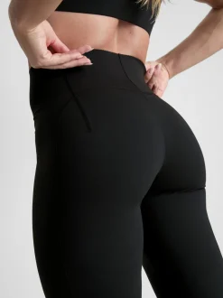 „BodySculpt“ Performance-Leggings mit ausgestelltem Bein und hohem Bund