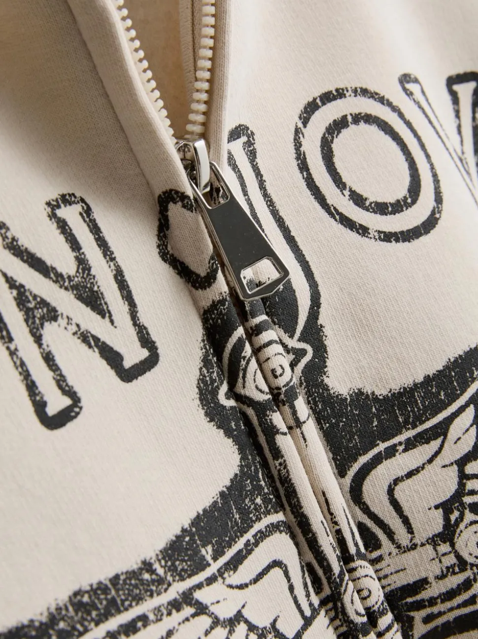„Bon Jovi“ Hoodie mit Reißverschluss
