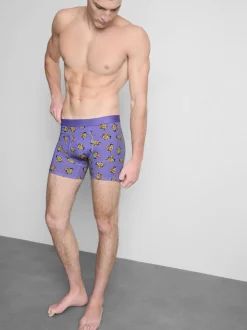 Boxershorts mit Lebensmittelmuster, 5er-Pack