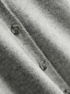 Boyfriend-Cardigan aus Wollgemisch