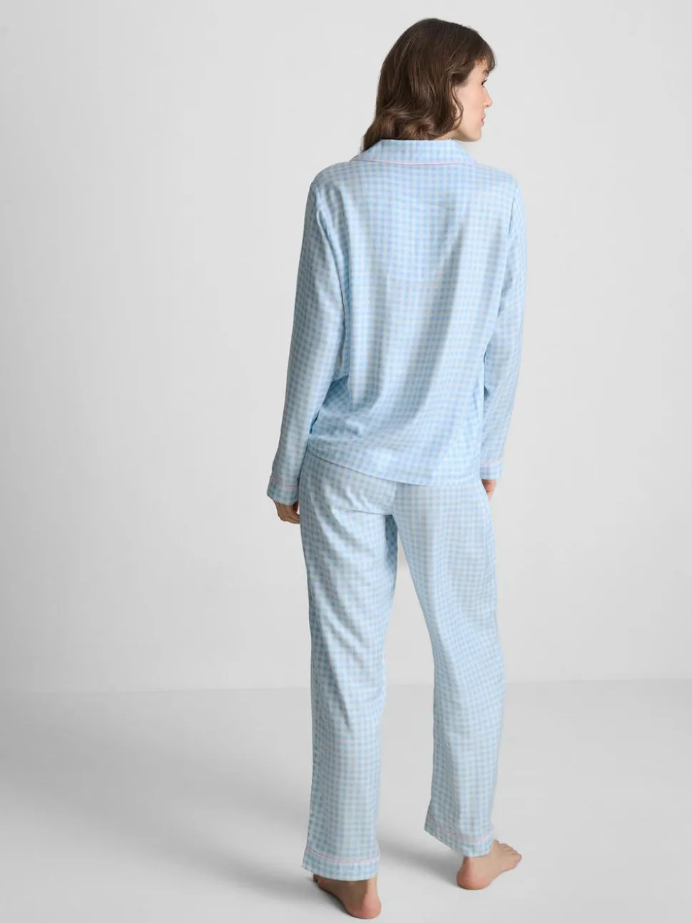Boyfriend-Schlafanzug aus Twill