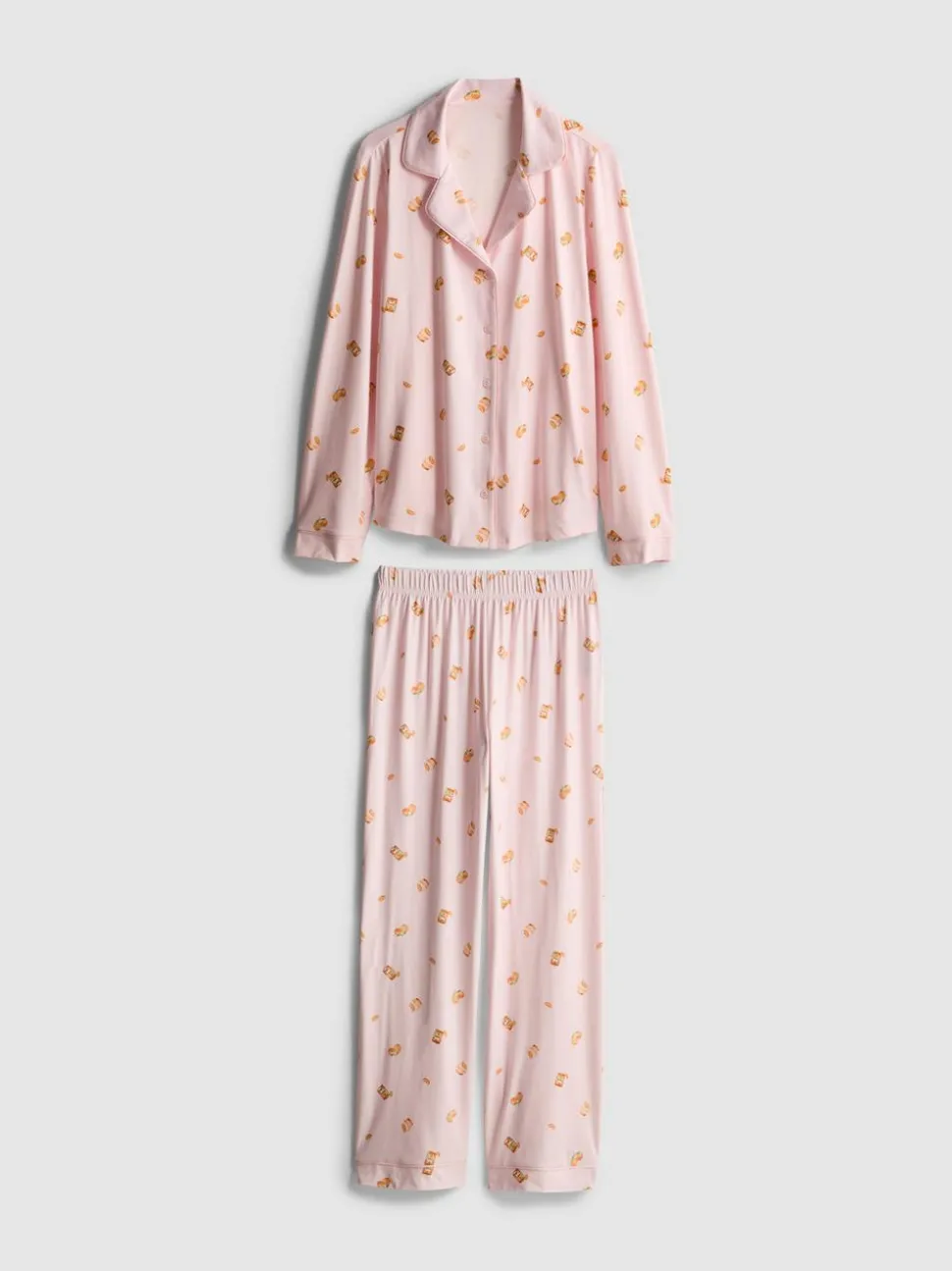 Boyfriend-Schlafanzug mit Print