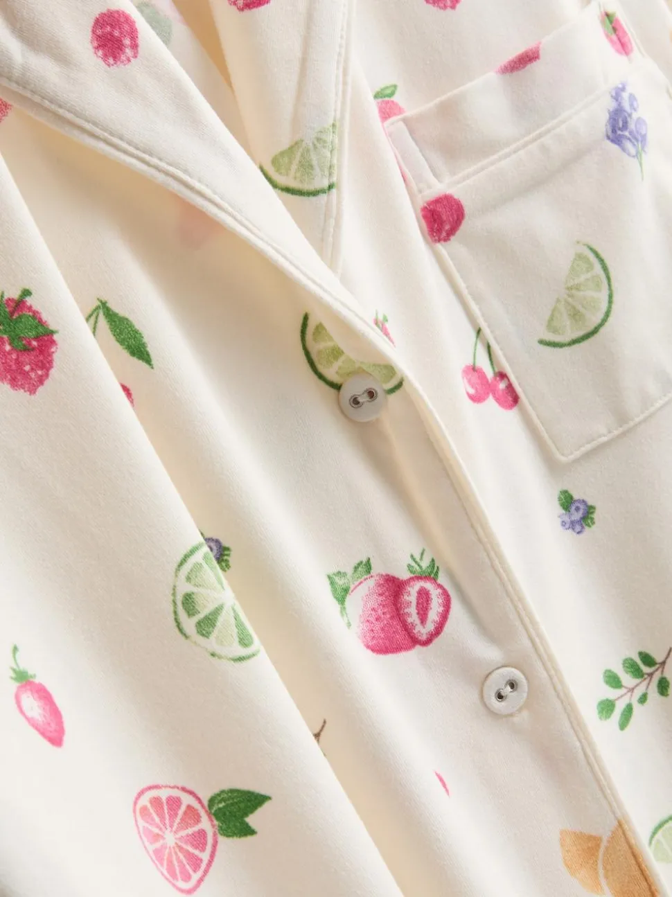 Boyfriend-Schlafanzug mit Print