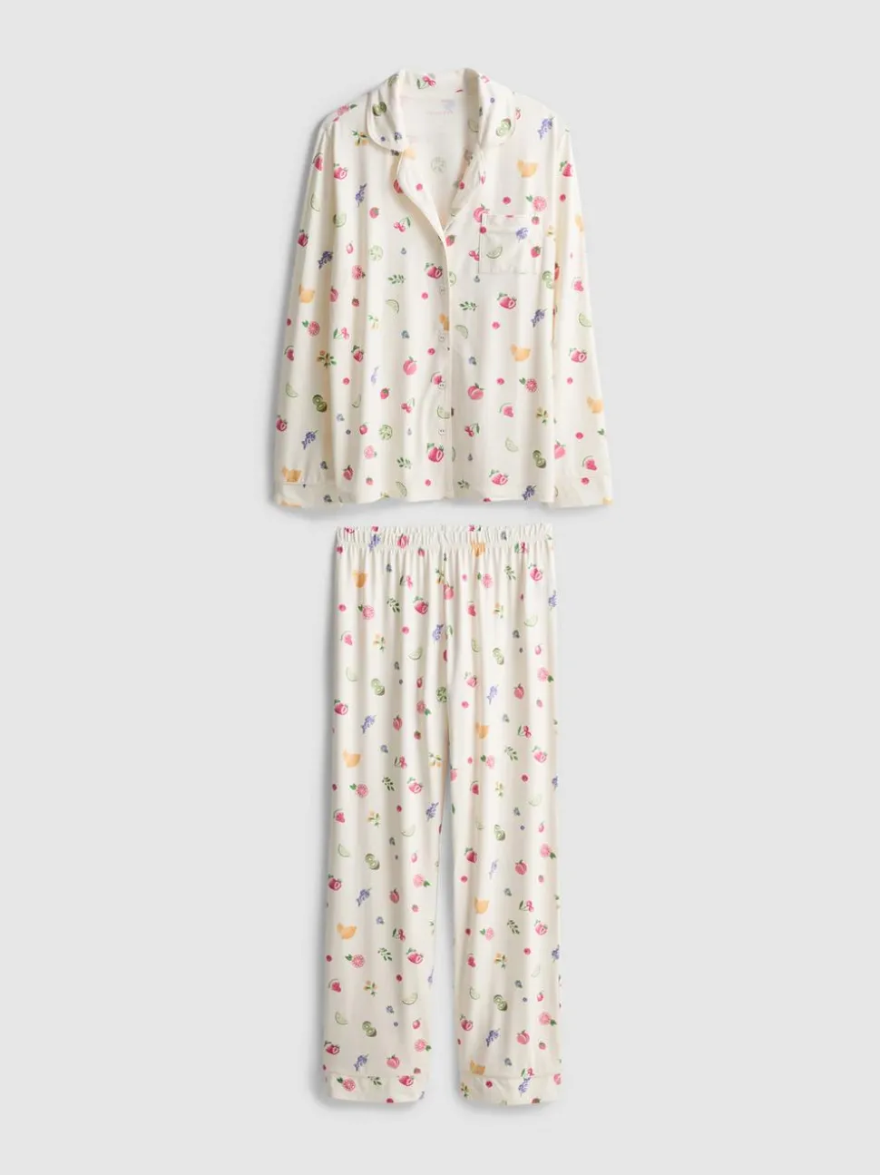 Boyfriend-Schlafanzug mit Print