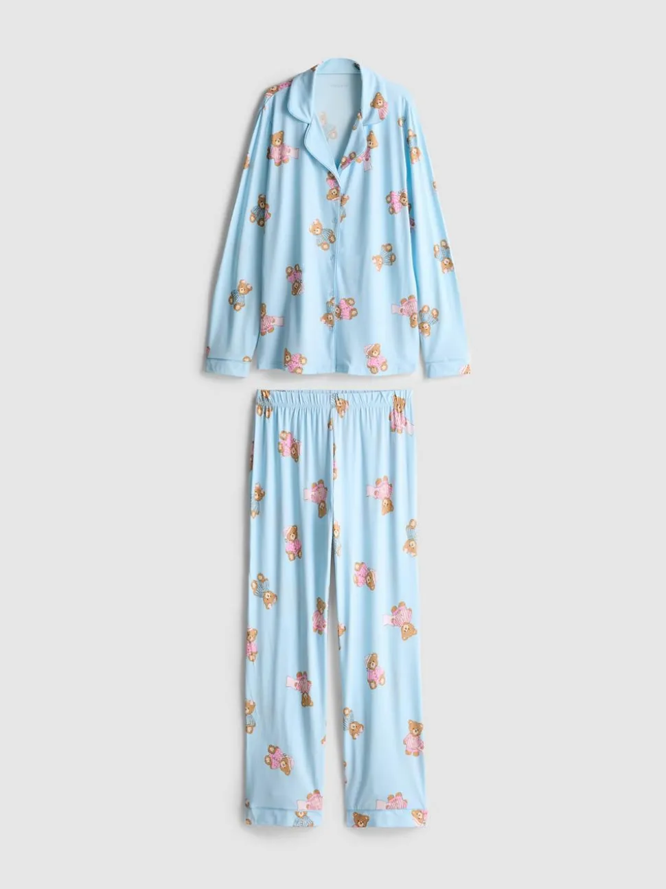 Boyfriend-Schlafanzug mit Print
