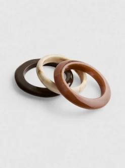 Breite Armreifen, 3er-Pack