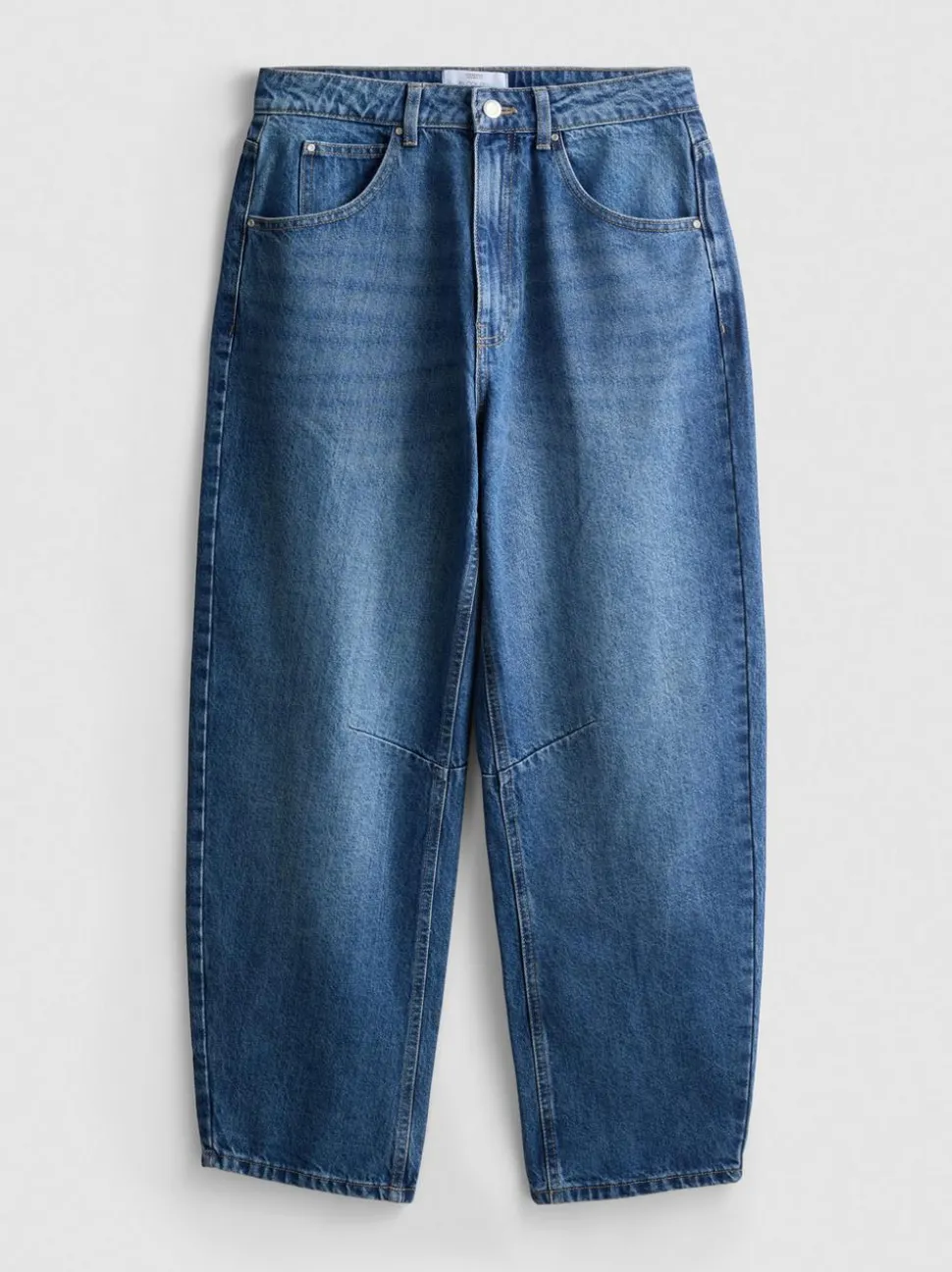 „By Coleen“ Barrel-Jeans aus Baumwoll-Denim