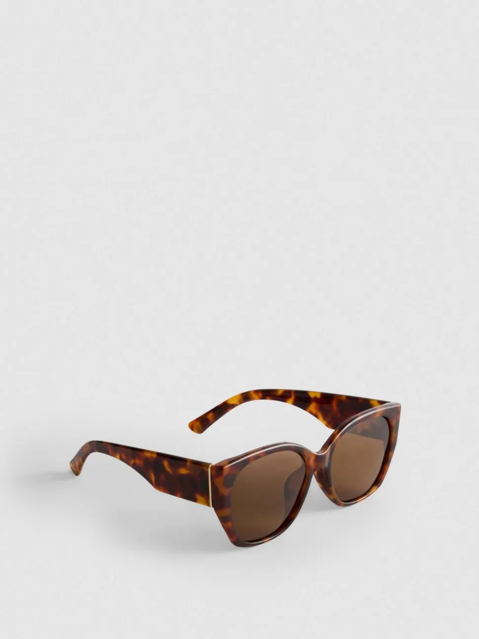 „By Coleen“ Cateye-Sonnenbrille in Schildpattoptik