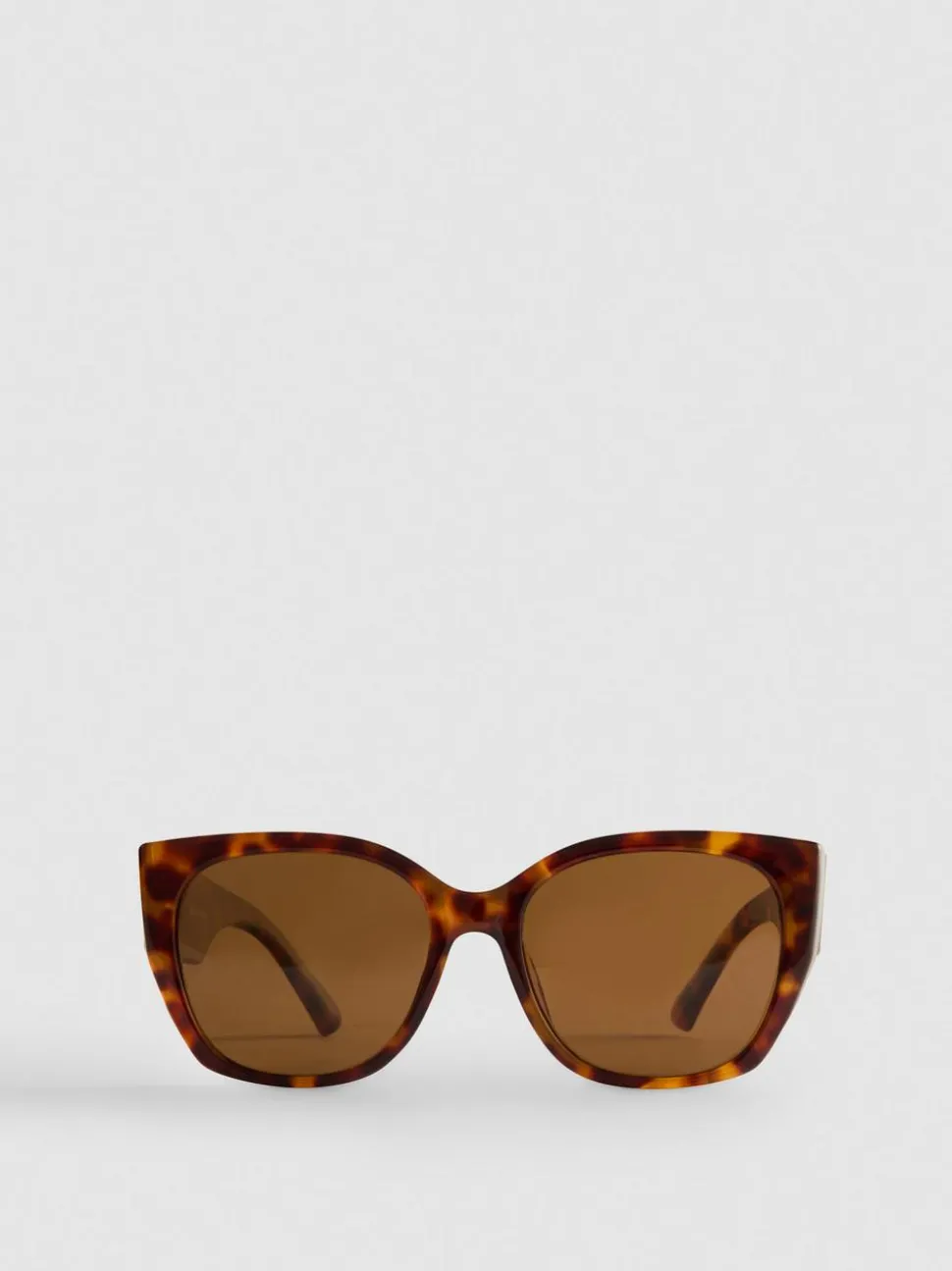 „By Coleen“ Cateye-Sonnenbrille in Schildpattoptik