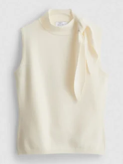 By Coleen Gestricktes Tanktop mit Schluppe