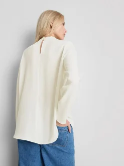 By Coleen Hochgeschlossene Cape-Bluse