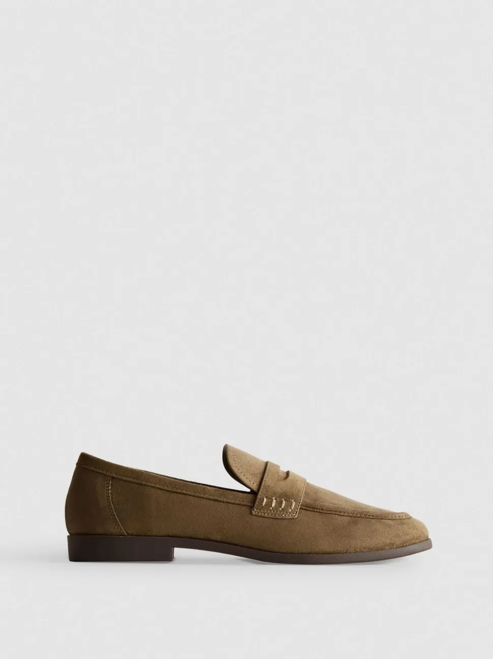 „By Coleen“ Pennyloafer in Wildleder-Optik