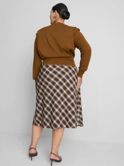 „By Coleen“ Pullover mit strukturierten Schultern