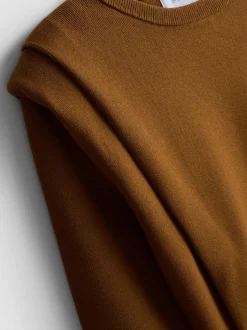 „By Coleen“ Pullover mit strukturierten Schultern