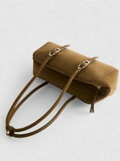 „By Coleen“ Schultertasche mit Zierschnallen