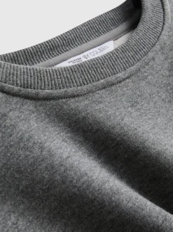 „By Coleen“ Sweatshirt mit hohem Baumwollanteil und Gürtel