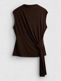 „By Coleen“ Top mit Zierknoten